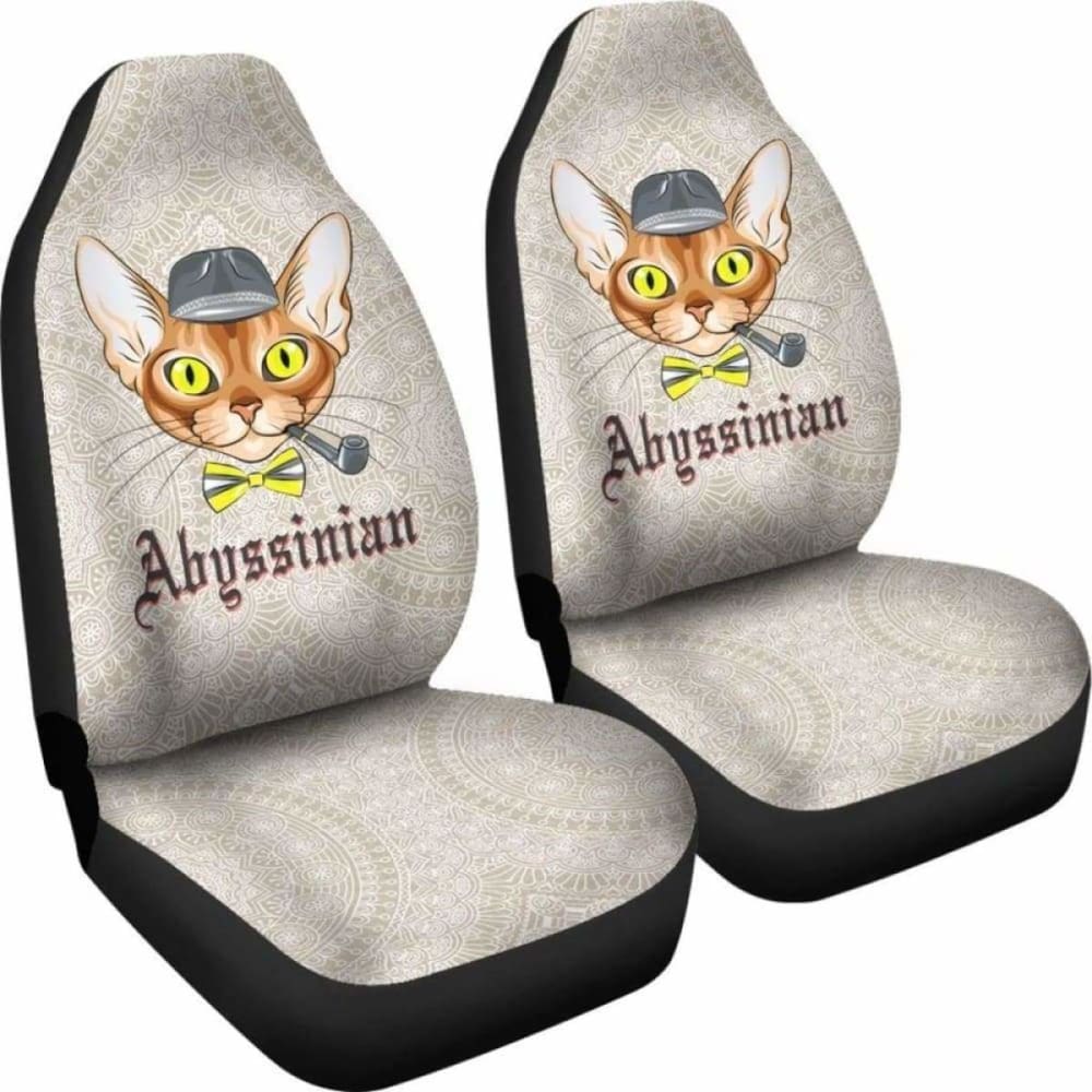 Premium Abyssinian Car Seat Covers - Universal Fit for Most Vehicles (9-112428) - Protect & Upgrade Your Car Interior for Daily Commute & Road Trips