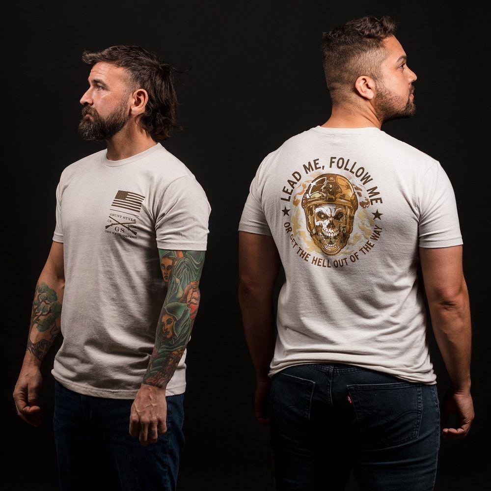 Lead Me, Follow Me Graphic T-Shirt for Men & Women - Soft Cotton Casual Tee for Everyday Wear, Street Style, and Outings