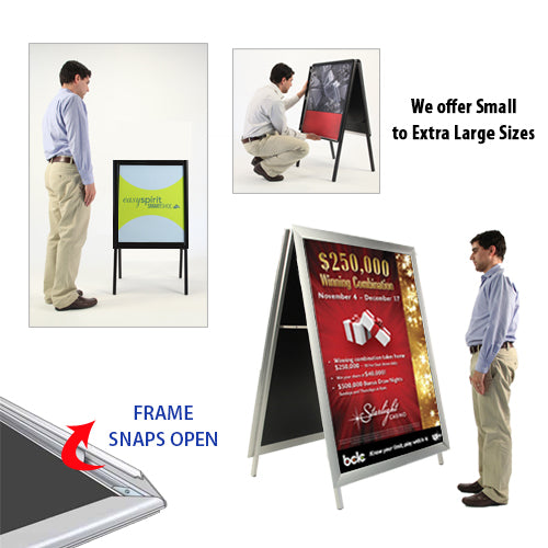 27x39 A-Frame Sign Holder - 2.5