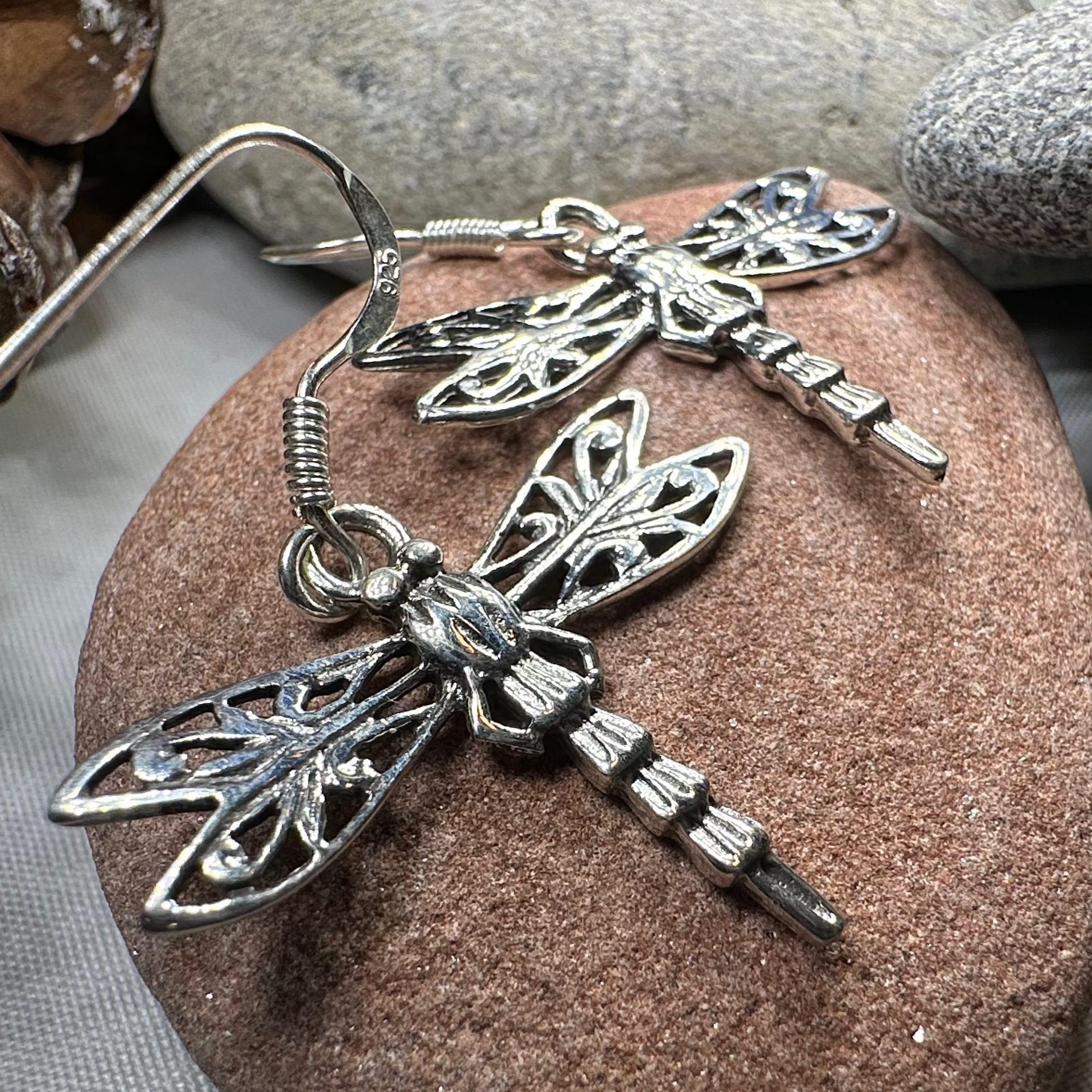 Exquisite Dragonfly Drop Earrings for Women - Elegant Handmade Jewelry Gift for Her - Perfect for Weddings, Parties & Everyday Wear
