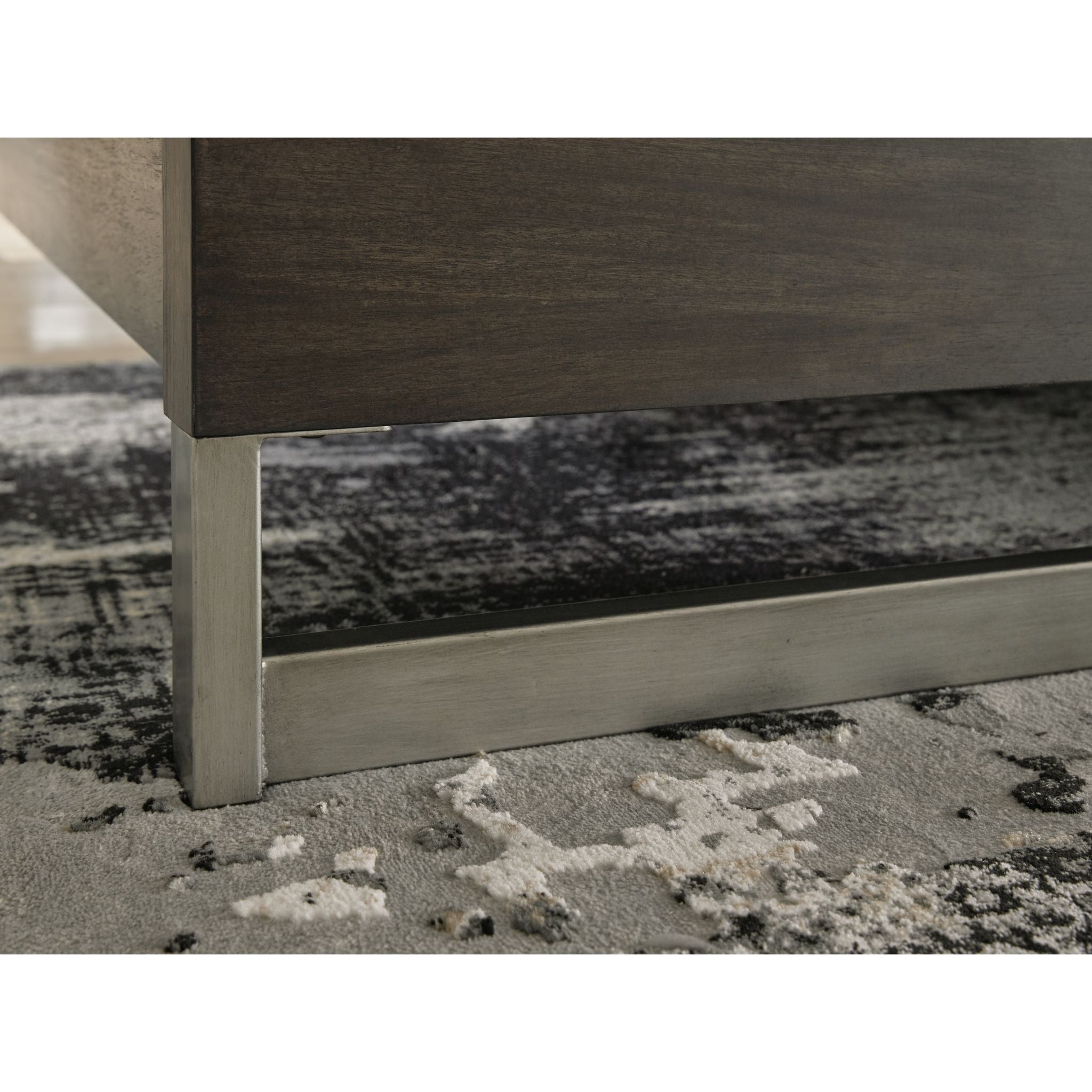 Arkenton King Panel Bed in Grayish Brown - Modern Bedroom Furniture for Master Suite & Guest Room