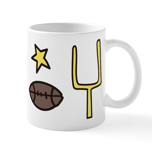 White - Football Stuff Mug