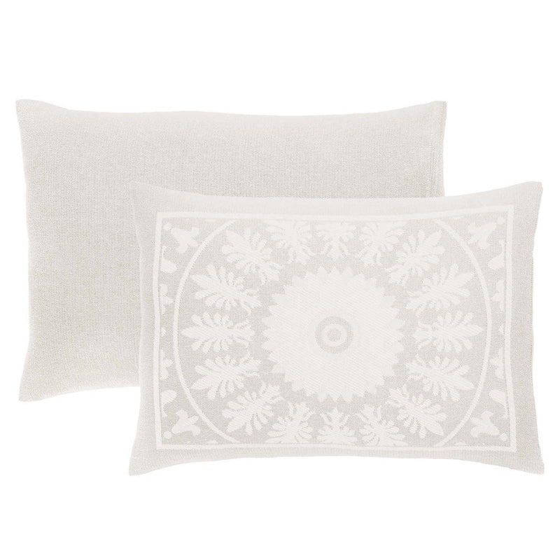 Traditional Medallion Cotton Blend Woven Jacquard Bedspread Set - Queen Size Luxury Bedding for Master Bedroom - Perfect for Home Decor, Guest Room & Hotel Use
