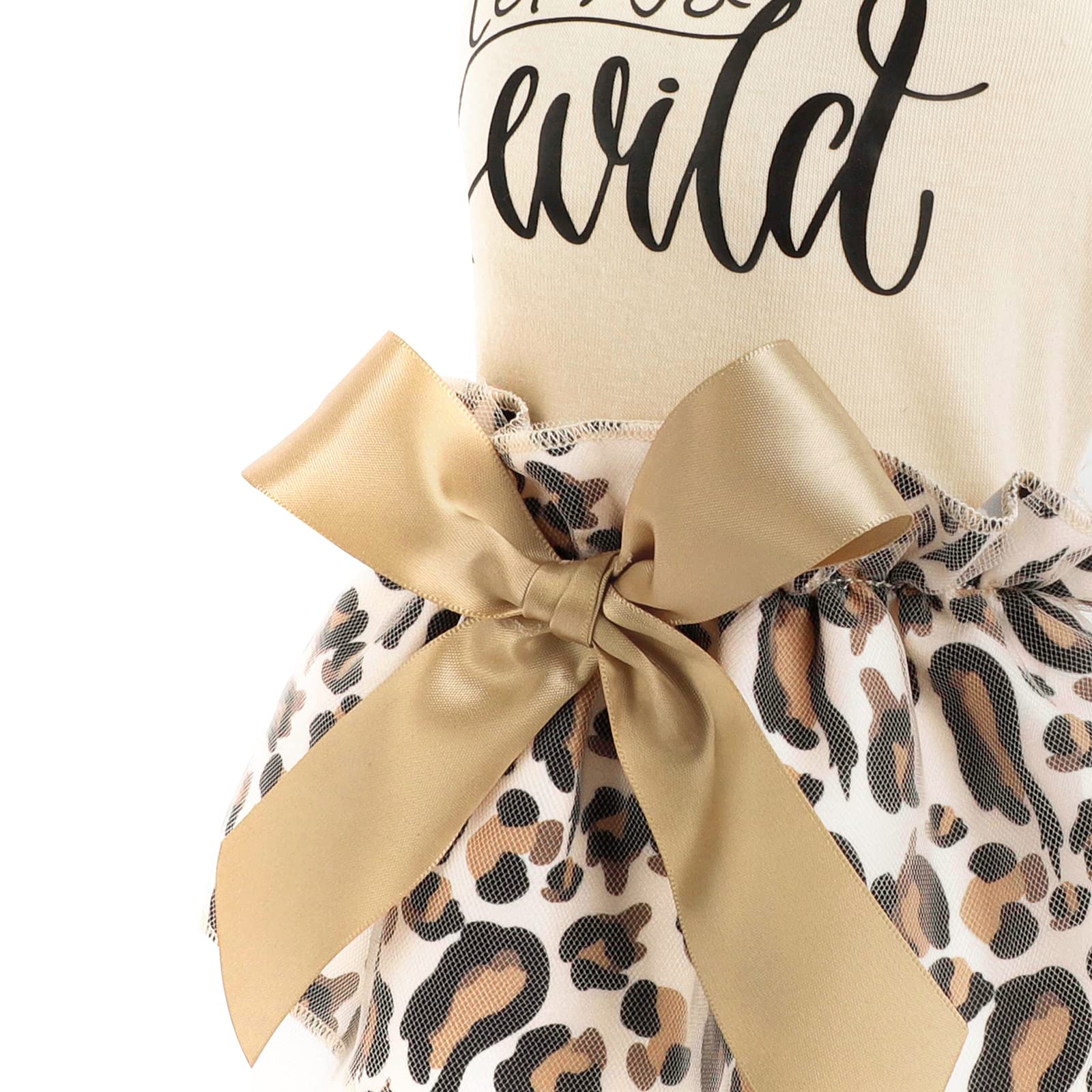 Cute Dog Dresses for Small Dogs & Puppies - Summer Tulle Pet Outfits for Girls, Leopard Print Cat & Dog Apparel | Perfect for Parties, Photos & Daily Wear