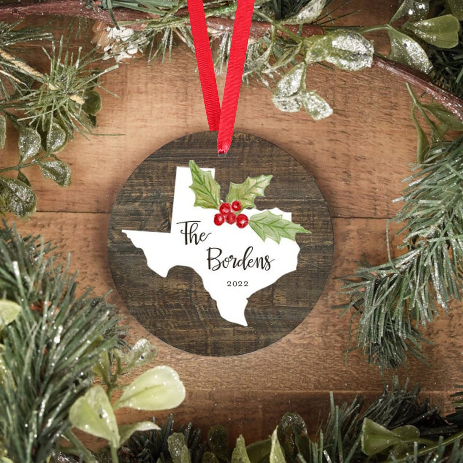New Home Christmas Ornament - Personalized Housewarming Gift for Homeowners - Festive Holiday Tree Decorations - Unique Housewarming Present - Perfect for Christmas Decor & New Home Celebrations