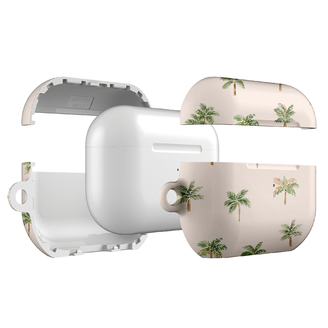 Premium Mini Palms AirPods Pro Case - Trendy Protective Cover for Apple AirPods Pro (1st & 2nd Gen) - Perfect for Travel, Gym & Outdoor Activities