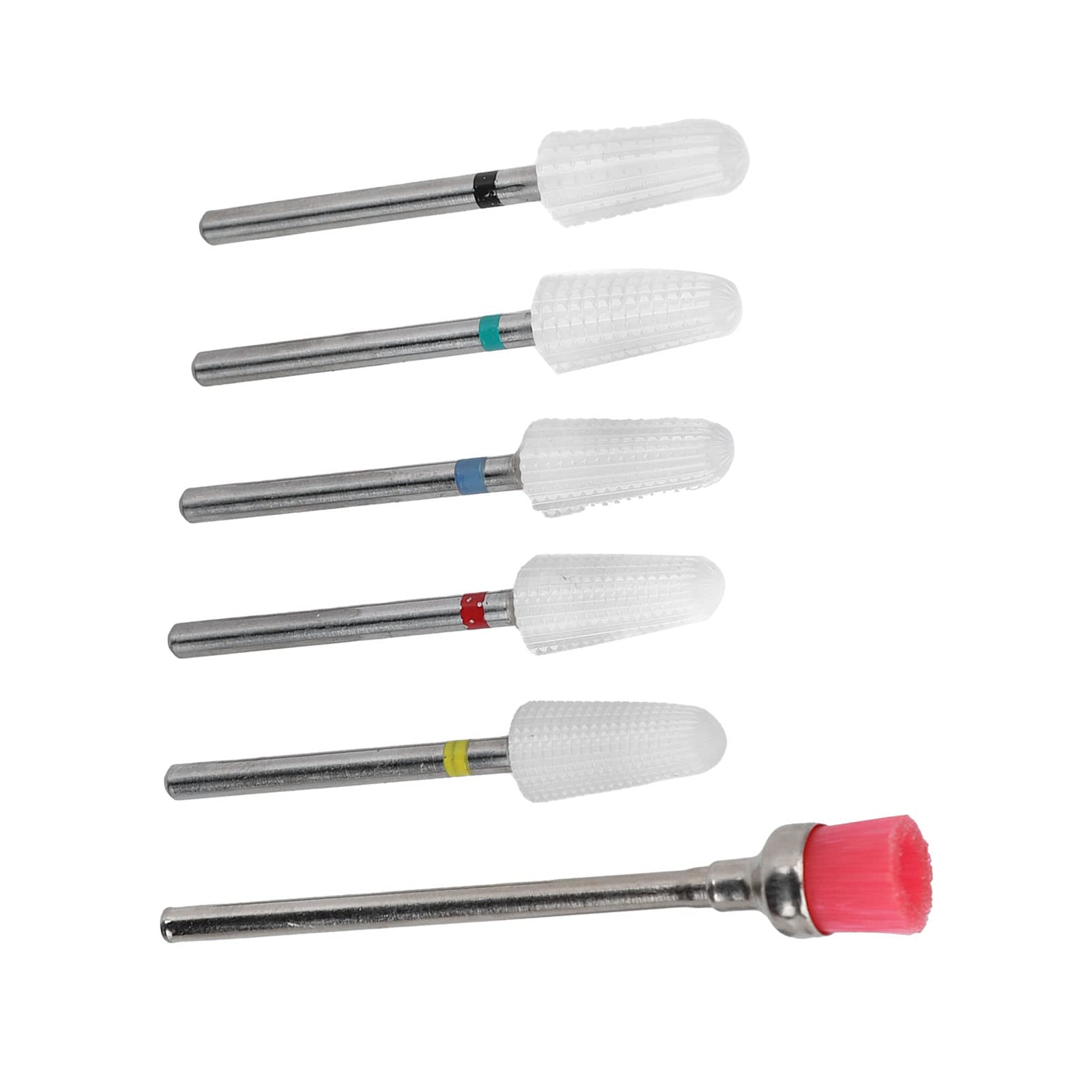 Professional Nail Grinding Head Kit - Fast Cuticle Remover & Nail Drill Bits for Manicure Pedicure - Portable Rotary Tools for Nail Technicians & Home Use - Perfect for Salon, Spa & DIY Nail Care