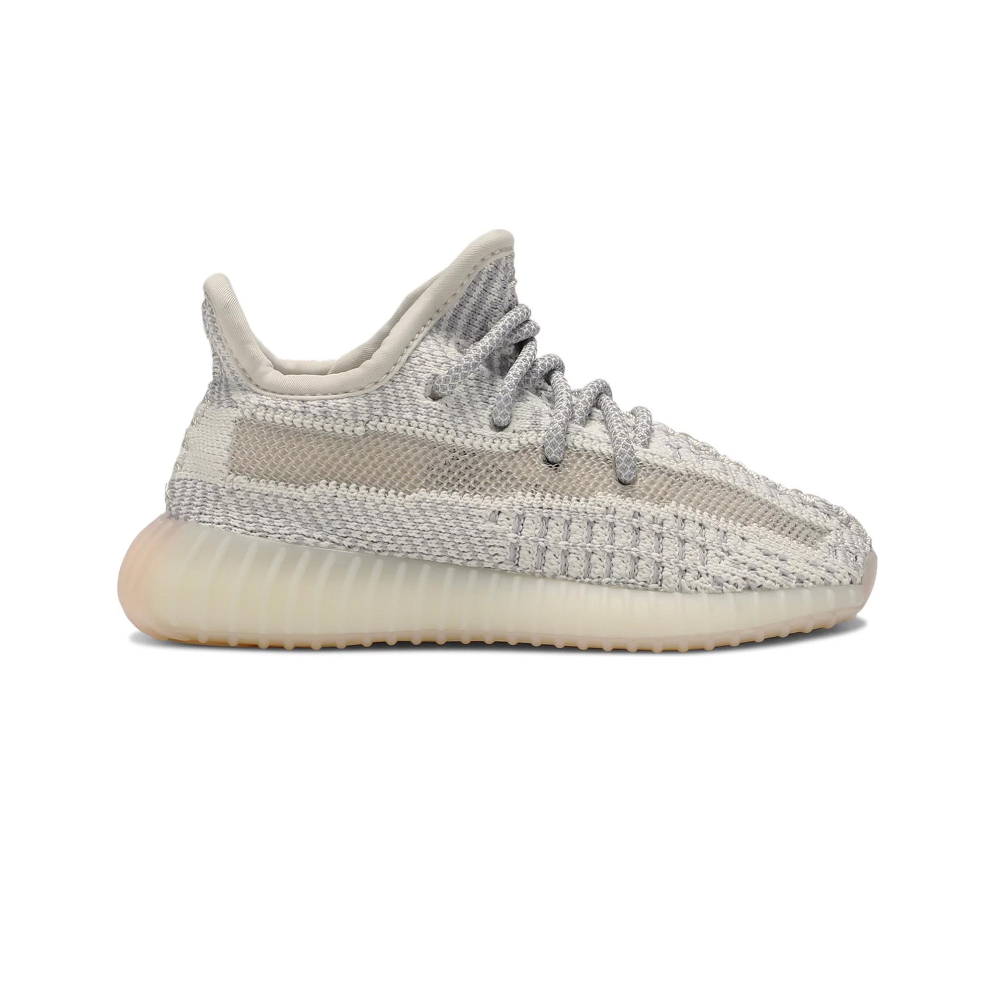Adidas Yeezy Boost 350 V2 'Lundmark' Infant Shoes - Light Beige Knit Sneakers for Babies & Toddlers (2019 Release) | Comfortable Walking & Casual Wear for Kids