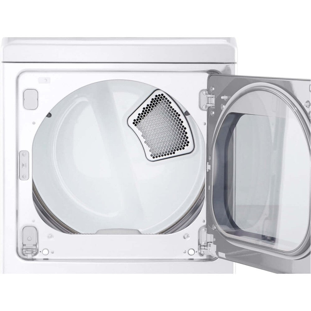 LG DLE7400WE 7.3 Cu. Ft. Ultra Large Capacity Smart Wi-Fi Enabled Electric Dryer with EasyLoad Door - Perfect for Large Families & Laundry Rooms