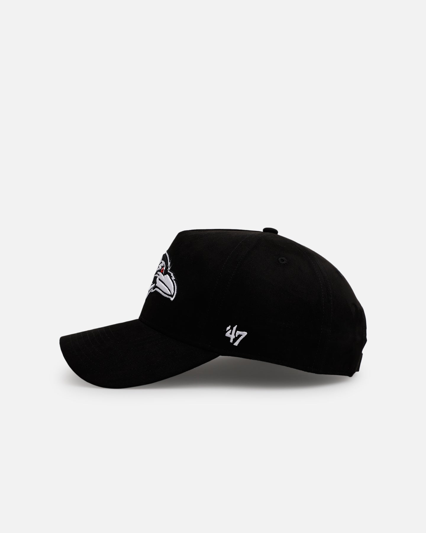 47 Brand Baltimore Ravens 'Ultrasuede' 47 MVP Strapback Hat - Black/White Adjustable Snapback for Men & Women - Perfect for NFL Games, Tailgating and Sports Fan Gifts
