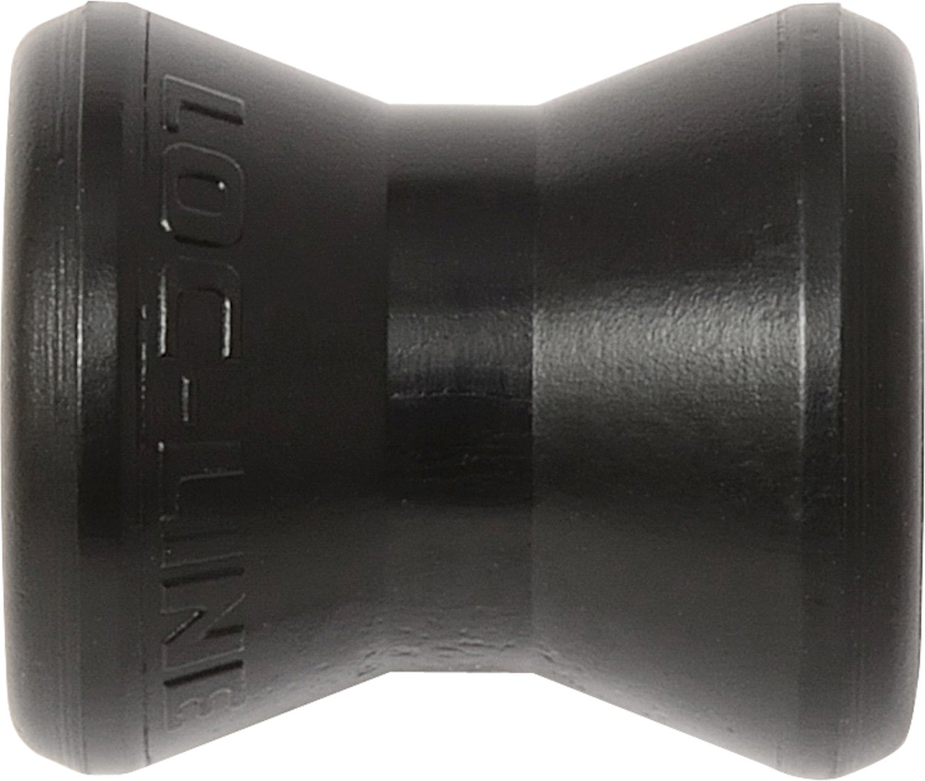 Loc-Line 49429-BLK Coolant Hose Component - Black Acetal Copolymer Double Socket, 1/4