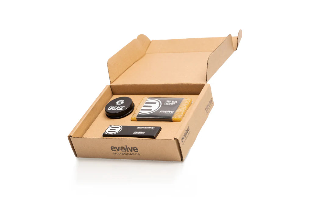 Evolve Skateboard Maintenance Kit - Essential Cleaning & Care Tools for Electric Skateboards - Perfect for Longboard & Street Skateboard Maintenance