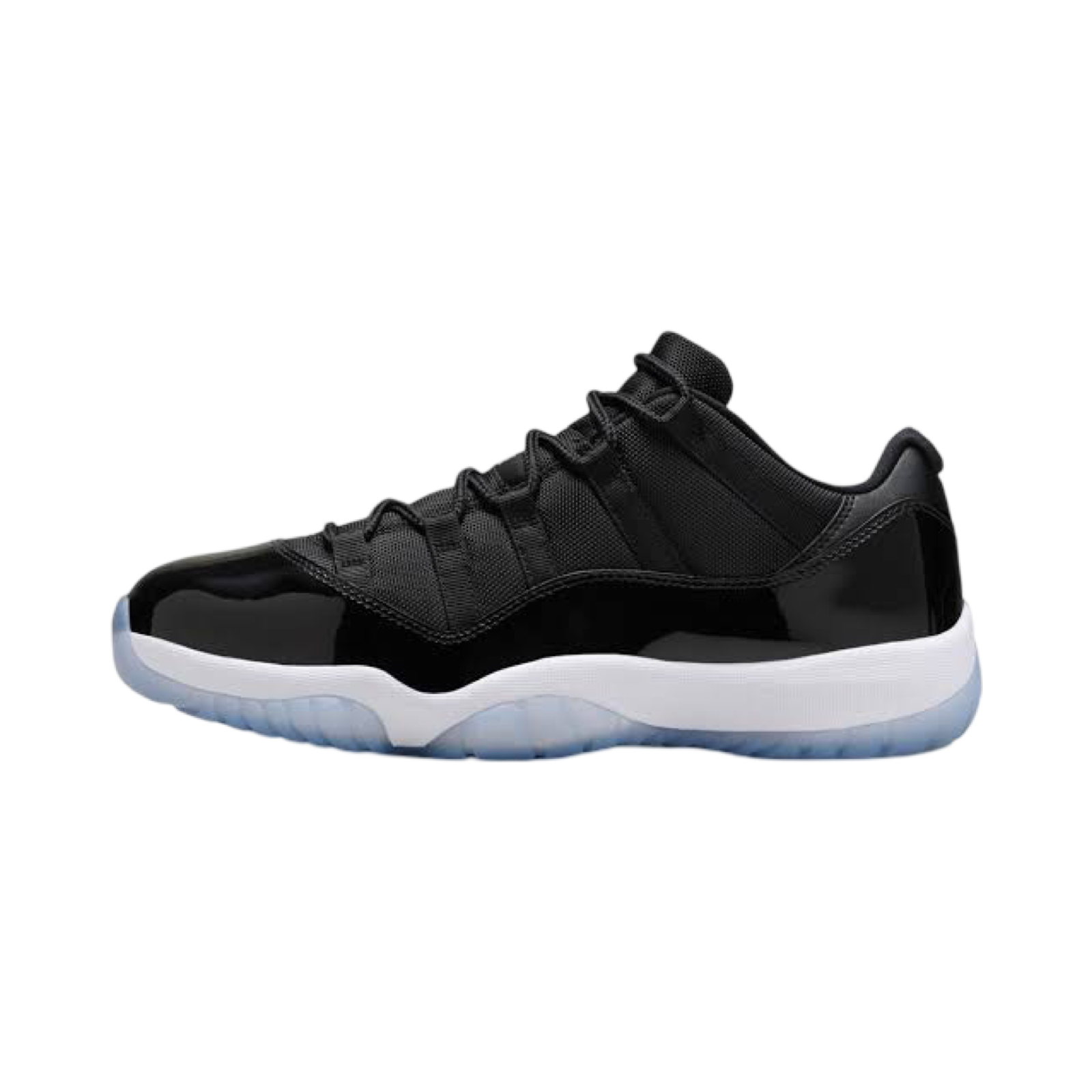 Air Jordan 11 Low Space Jam Sneakers - Black White Concord Basketball Shoes for Men - Perfect for Casual Wear, Street Style & Court Performance