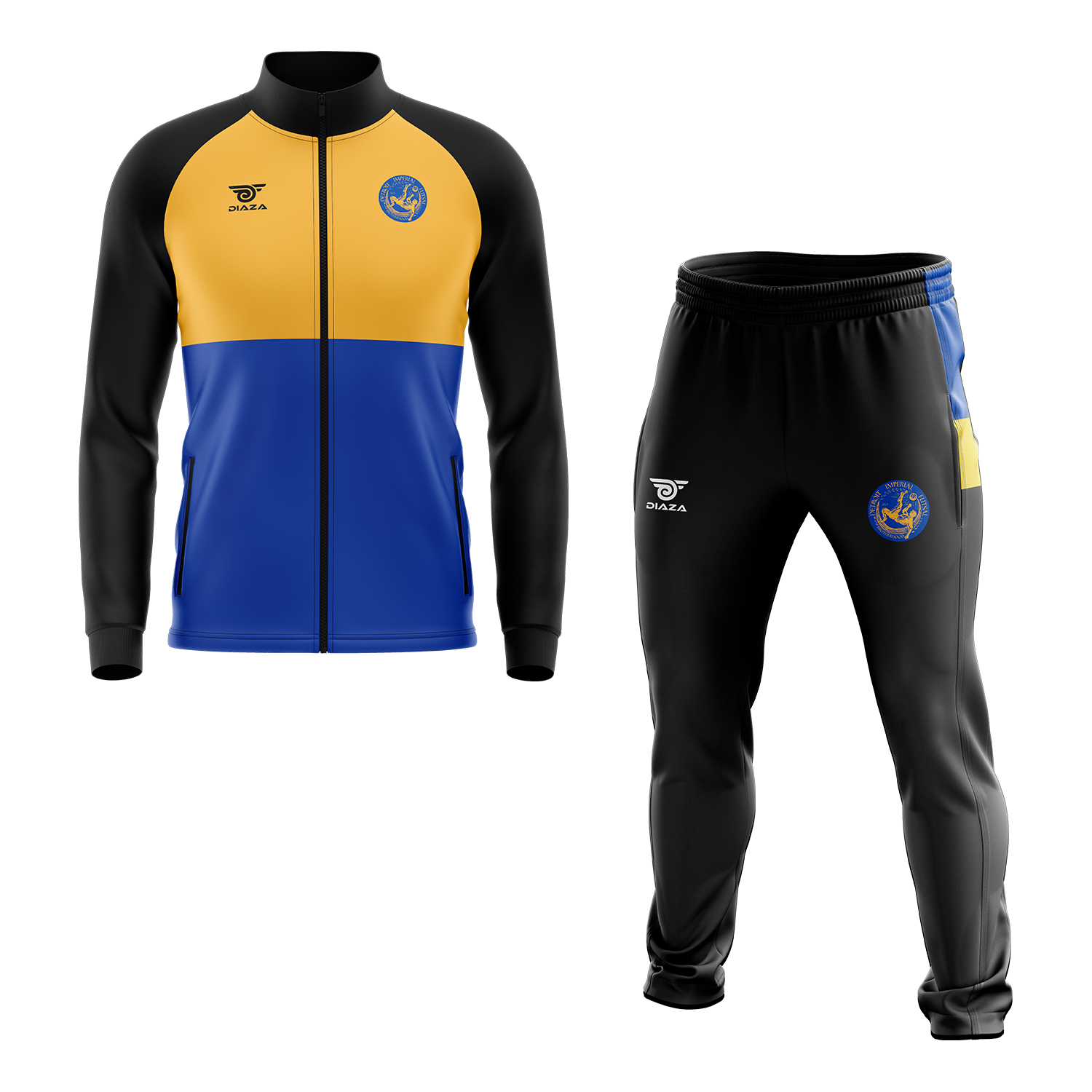 Detroit Futsal Adult Tracksuit - Men's & Women's Soccer Training Suit - Comfortable Athletic Jogging Outfit for Indoor & Outdoor Sports
