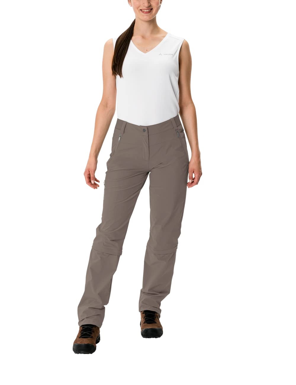 VAUDE Women's Farley Stretch III Hiking Pants - Lightweight, Quick-Dry & Comfortable Outdoor Adventure Pants for Hiking, Camping & Travel