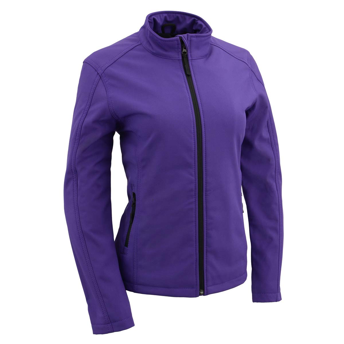 Milwaukee Performance Women's Waterproof Lightweight Soft Shell Jacket with Front Zipper - Perfect for Hiking, Running & Outdoor Activities