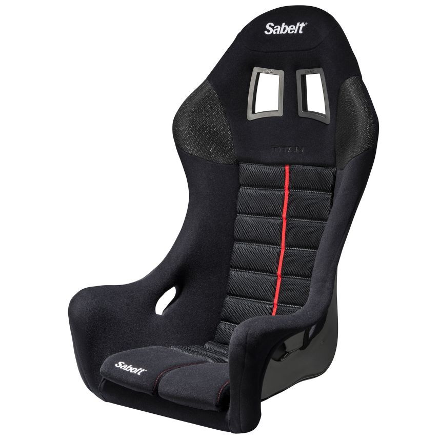 Sabelt Titan Max Gel Coated Fiberglass Racing Seat - High Performance Bucket Seat for Track, Drifting & Sim Racing - Comfortable & Durable for Sports Cars & Gaming Setups