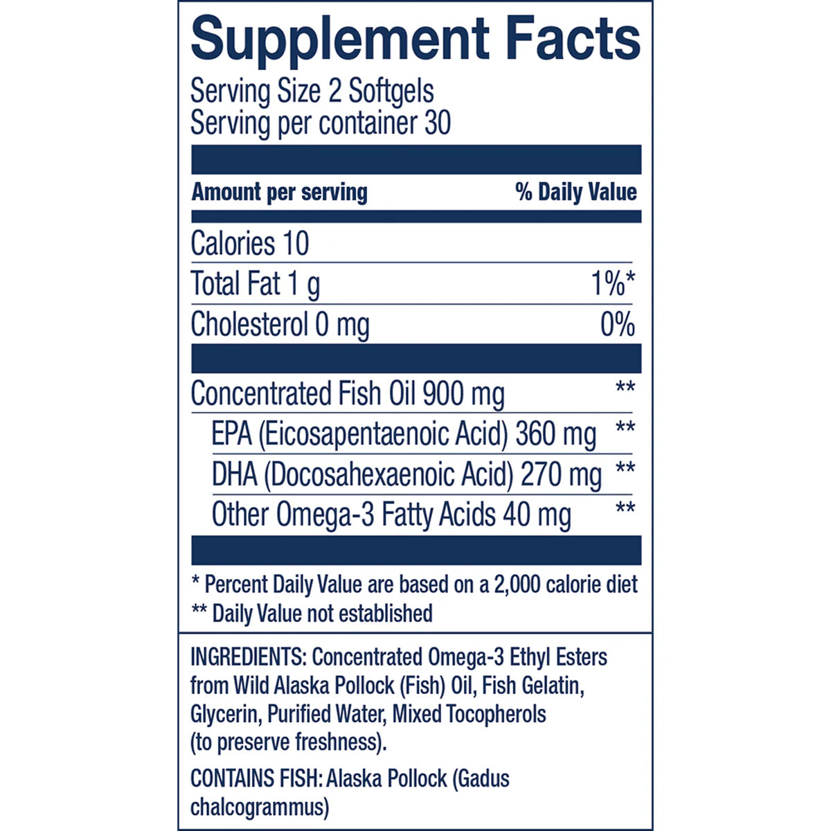 Wild Alaskan Fish Oil Softgels - Easy to Swallow Mini Omega 3 Pills for Heart, Brain & Joint Health - Supports Immunity & Focus - Perfect for Adults & Kids on the Go