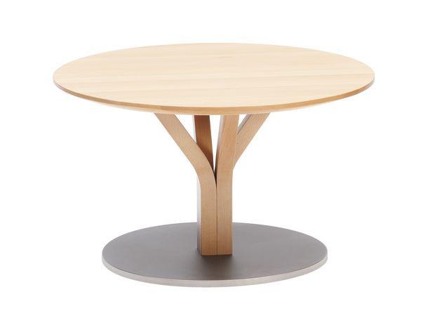 Bloom Bentwood Coffee Table by Ton - Modern Round Wooden Coffee Table for Living Room, Home Decor & Small Spaces - Perfect for Apartments, Lounges & Cozy Spaces