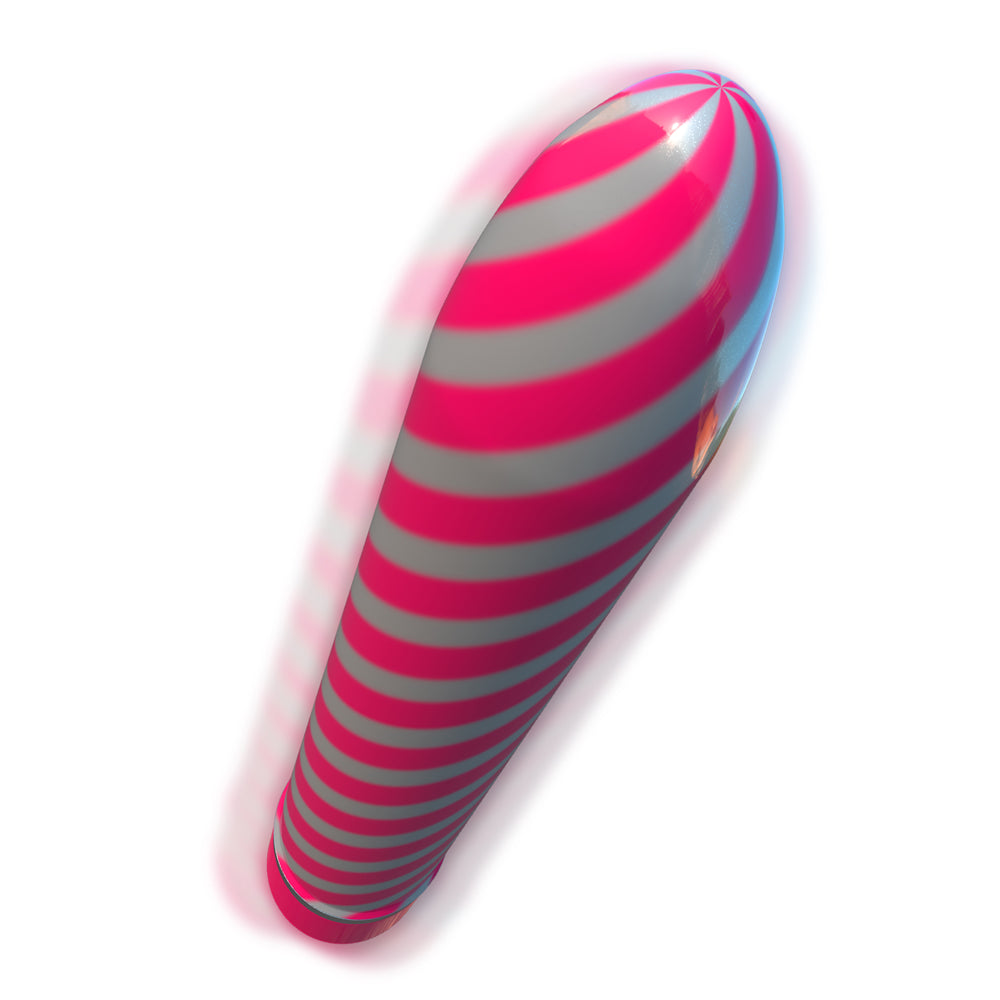 Classix Sweet Swirl 8-Speed Rechargeable Vibrator for Women - Powerful G-Spot & Clitoral Stimulation - Waterproof Adult Toy for Couples & Solo Play