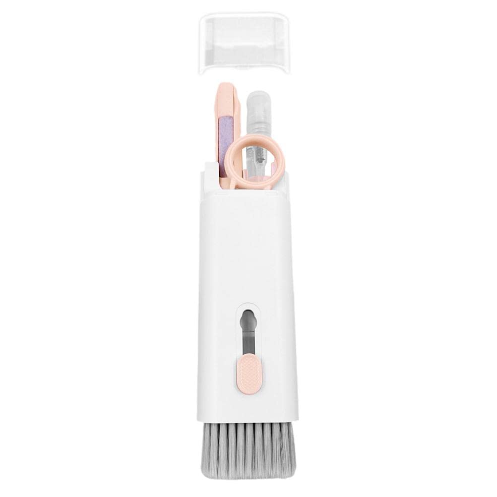 Bonwuno 7-in-1 Laptop Cleaning Kit - Keyboard Cleaner, Bluetooth Earbuds Cleaning Pen, Keycap Puller & Brush Tool | Portable Multifunctional Cleaning Set for Phone, Computer, Headphones & Electronics | Perfect for Office, Home & Travel Use