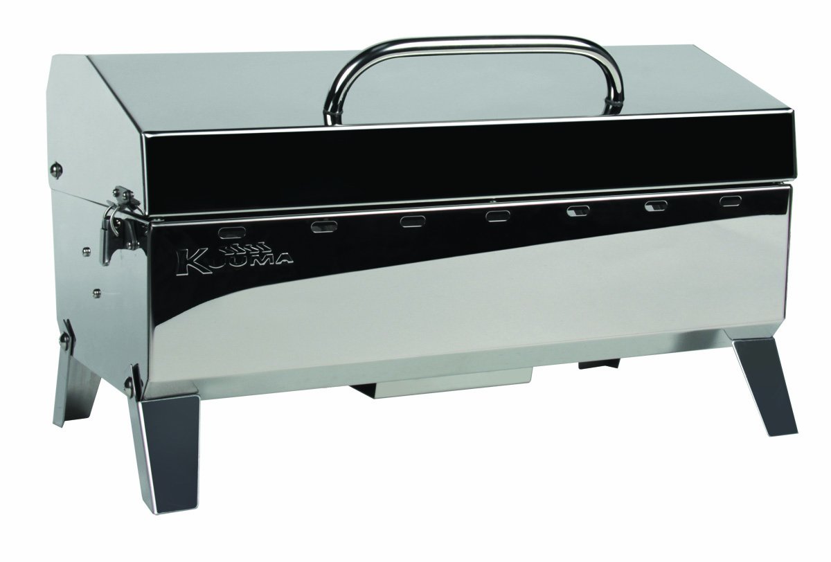 Camco 58130 Stow N' Go 160 Portable Gas Grill for Camping, Tailgating & Outdoor Cooking - Compact & Lightweight Design