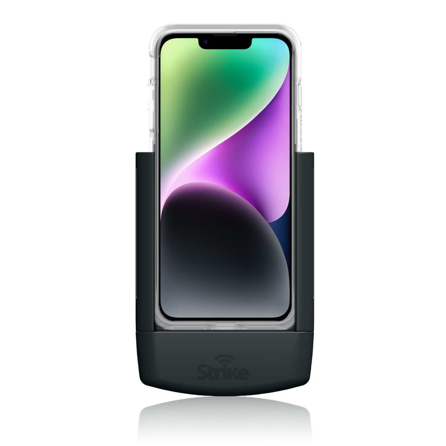 iPhone 14 Car Phone Holder with Shockproof Case - Secure Mount for Driving, Commuting & Road Trips