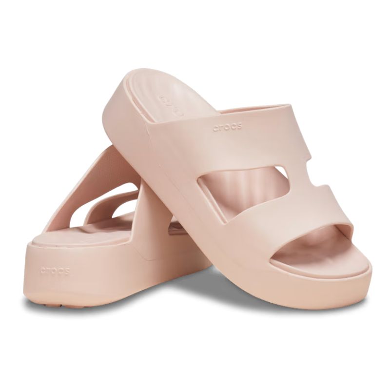 Women's Stylish Platform Sandals with H-Strap Design - Perfect for Summer Vacations, Beach Trips & Casual Outings