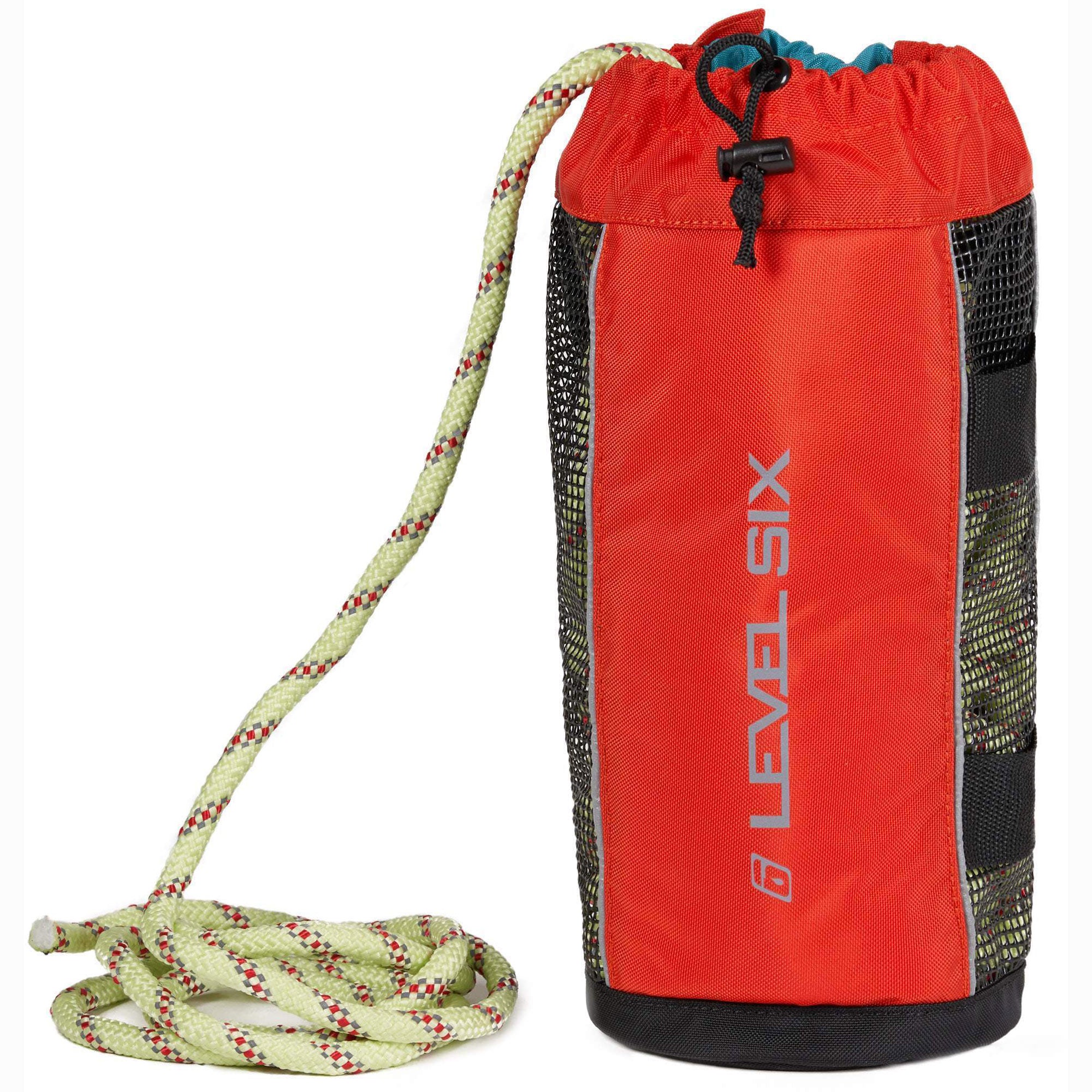 Level Six Quickthrow Pro Throw Bag - High-Performance Rescue & Safety Throw Rope for Water Sports, Boating, and Emergency Situations
