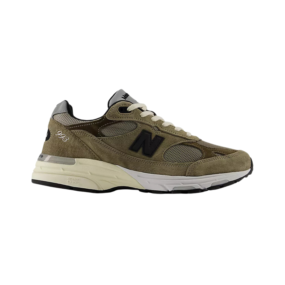 New Balance x JJJJound 993 Made in USA - Military Urban Grey Angora Sneakers for Men | Premium Running & Lifestyle Shoes for Casual Wear & Street Fashion