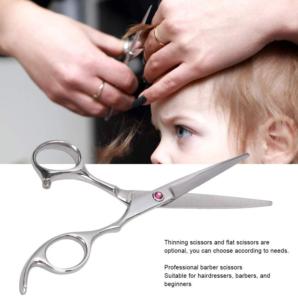 Premium Stainless Steel Hair Cutting Scissors for Barbers & Hairstylists - Professional Sharp Durable Shears for Precision Haircuts, Styling & Trimming - Salon & Home Use