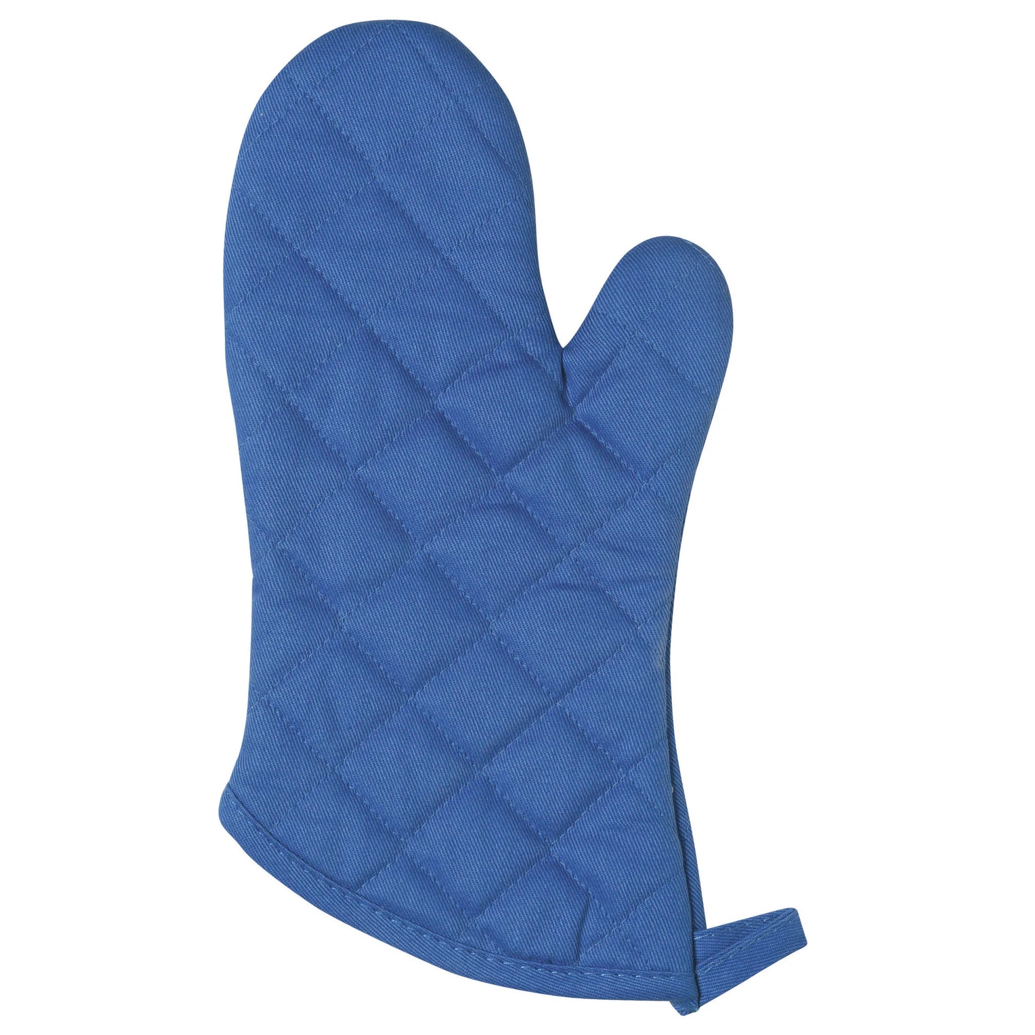 Now Designs Premium Heat-Resistant Oven Mitt - Royal Blue - Perfect for Baking, Grilling & Kitchen Safety
