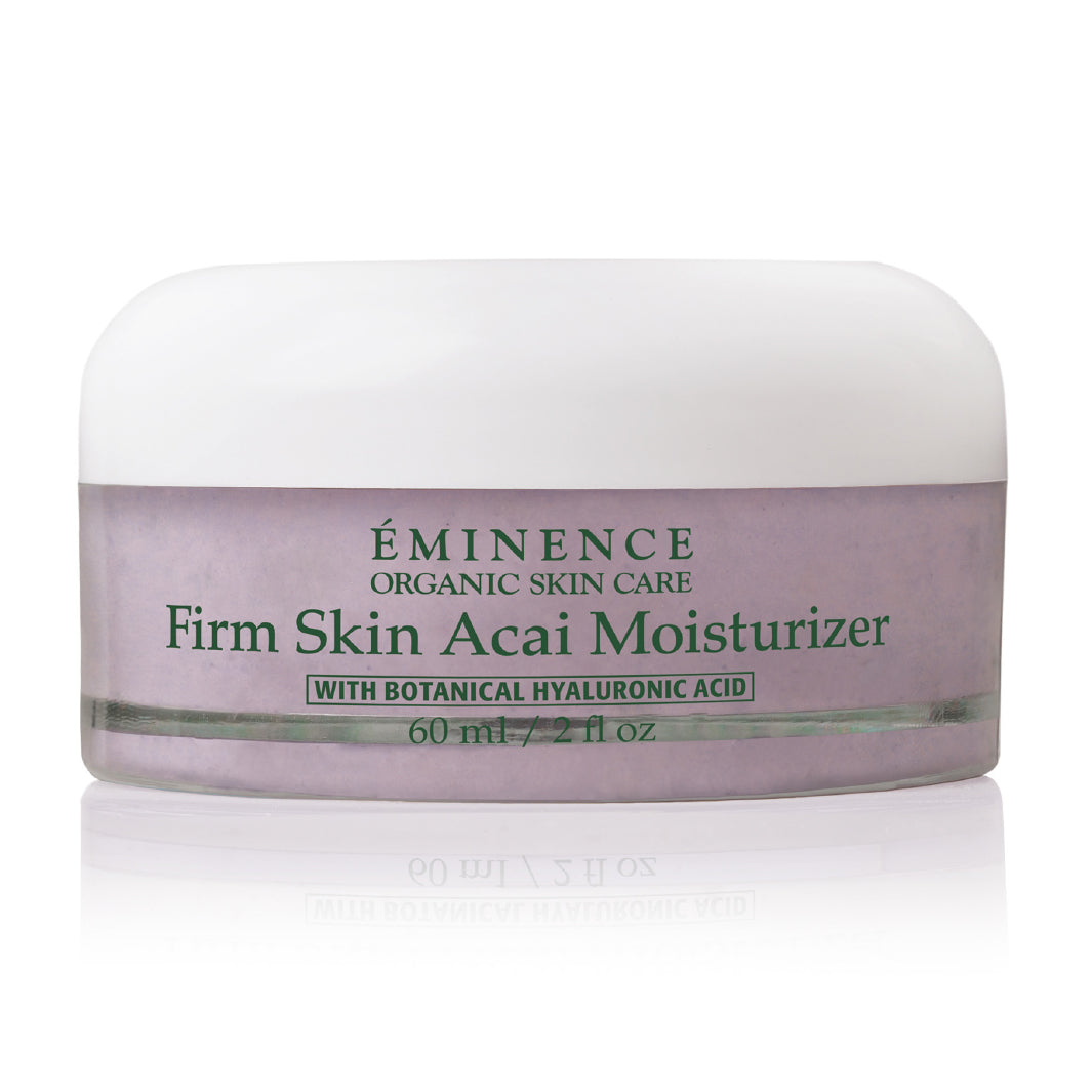 Eminence Organics Firm Skin Acai Moisturizer - Anti-Aging Face Cream for Dry & Mature Skin - Hydrating & Nourishing Daily Moisturizer for Women & Men - Perfect for Day & Night Skincare Routine