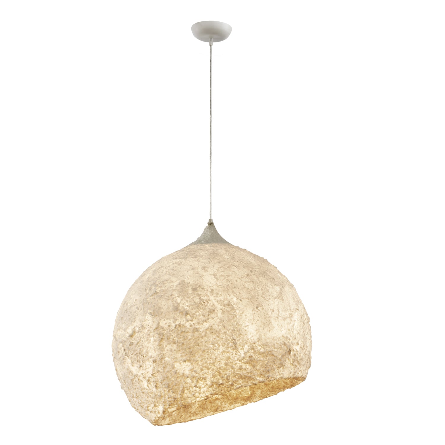 Amara Pendant Lamp - Modern Handmade Glass Ceiling Light Fixture for Dining Room, Bedroom & Living Room Decor