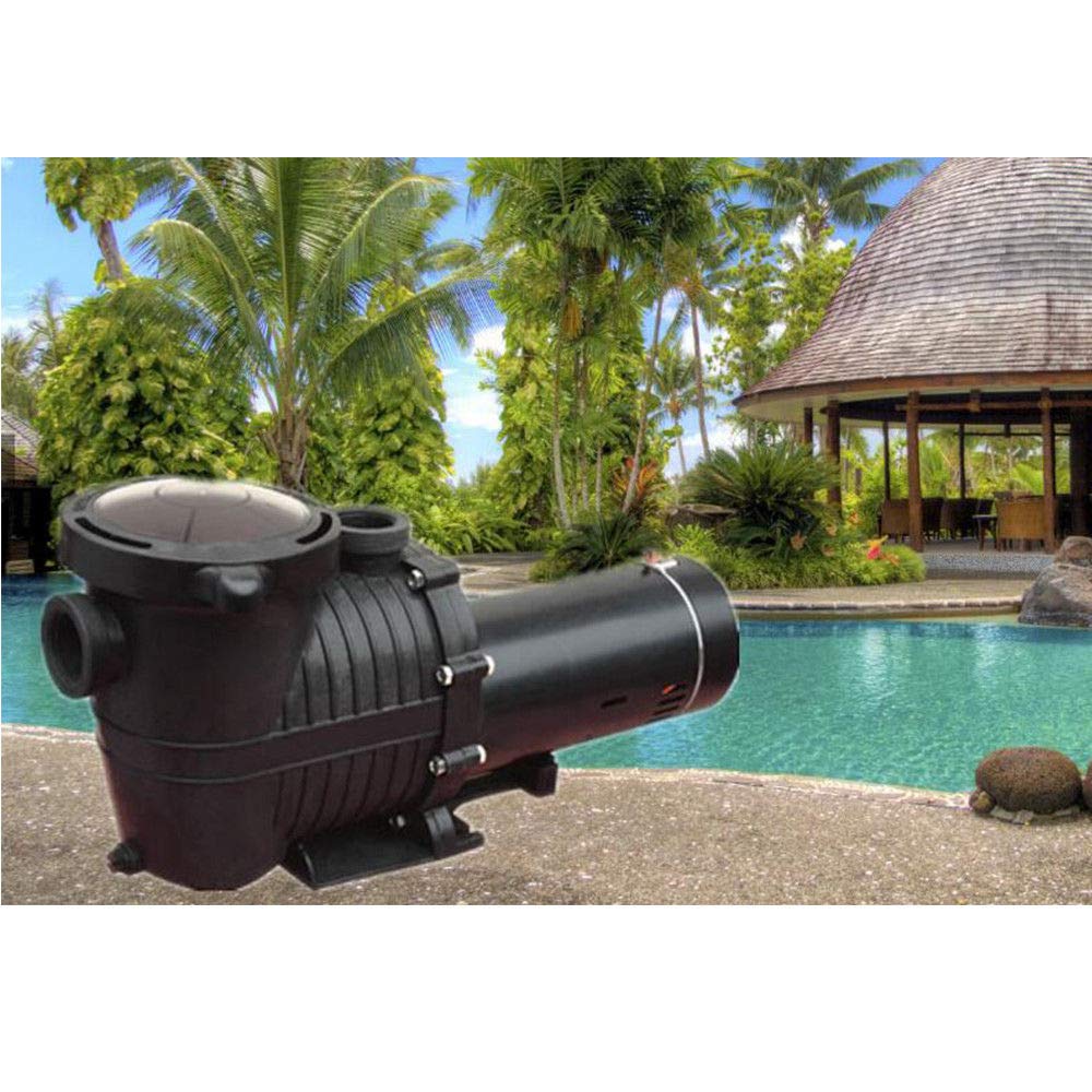 iMeshbean 1 HP Inground Swimming Pool Pump - High Flow, Two Speed, Energy Efficient 115V Pool Pump with Strainer Basket - Perfect for Above Ground & Inground Pools, Spas, and Water Features