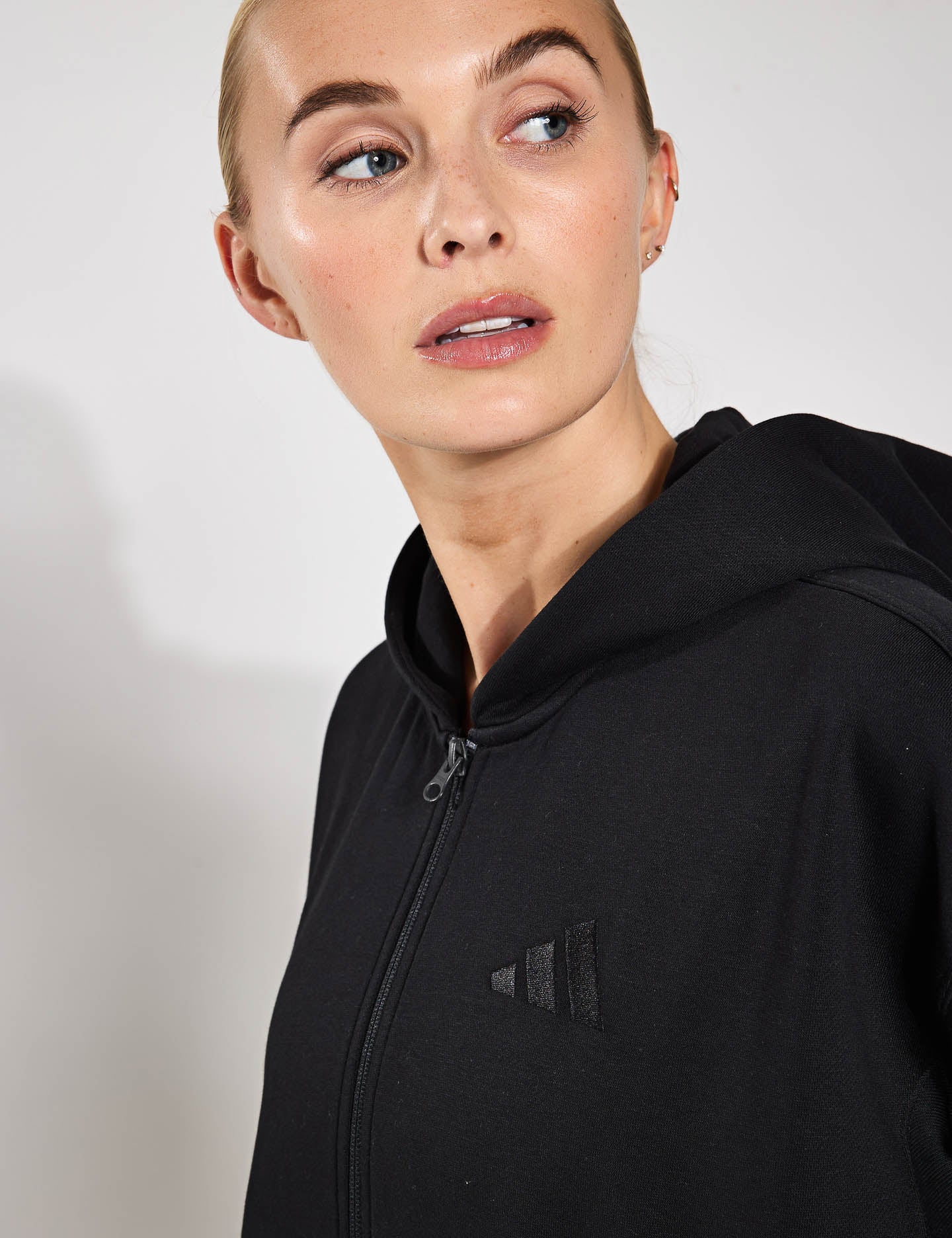 ALL SZN Fleece Full Zip Hoodie for Men & Women - Soft & Warm Winter Jacket - Black - Perfect for Outdoor Activities, Casual Wear & Cold Weather