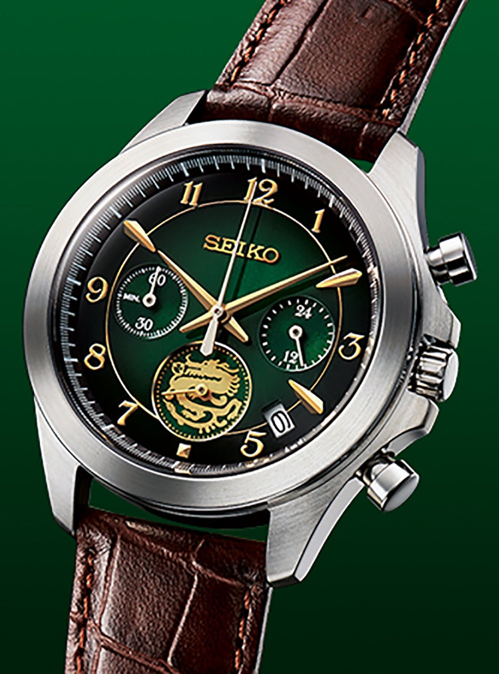Seiko Year Watch Collection - Spirit of the Dragon Limited Edition Japanese Made Automatic Watch for Men | Luxury Timepiece for Business, Formal Occasions & Collectors