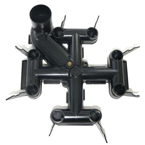 Pentair PacFab Nautilus DE Pool Filter Top Upper Grid Manifold Black 192193 - Ideal for Efficient Pool Maintenance and Water Filtration