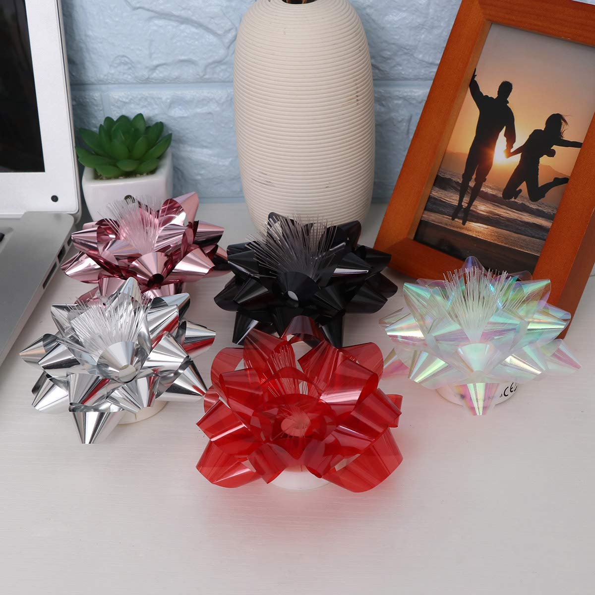 SOLUSTRE Halloween LED Flower Lamp - Decorative Night Light with Fiber Optics for Home, Party & Wedding Decor | Miniature Floral Nightlight for Bedroom, Living Room & Outdoor