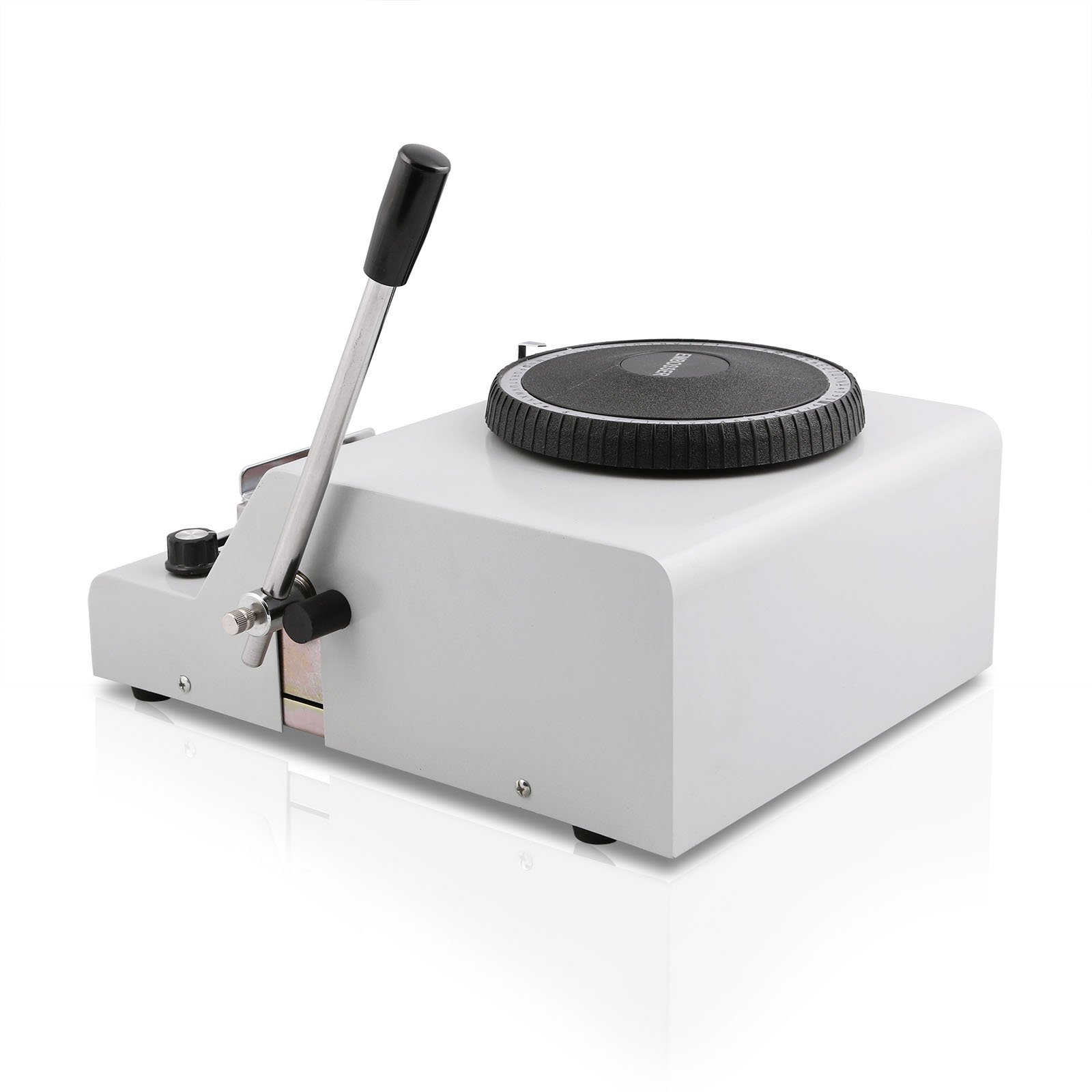 VEVOR Card Embosser Machine - 72 Character Embossing Tool for ID, Credit & Membership Cards | Perfect for Office, School & Business Security Use