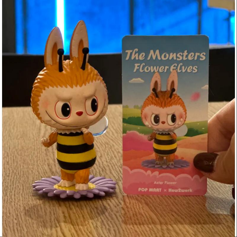 Labubu The Monsters Flower Elves Series Complete Set - Collectible Vinyl Figures for Home Decor, Office Display, and Gift Giving