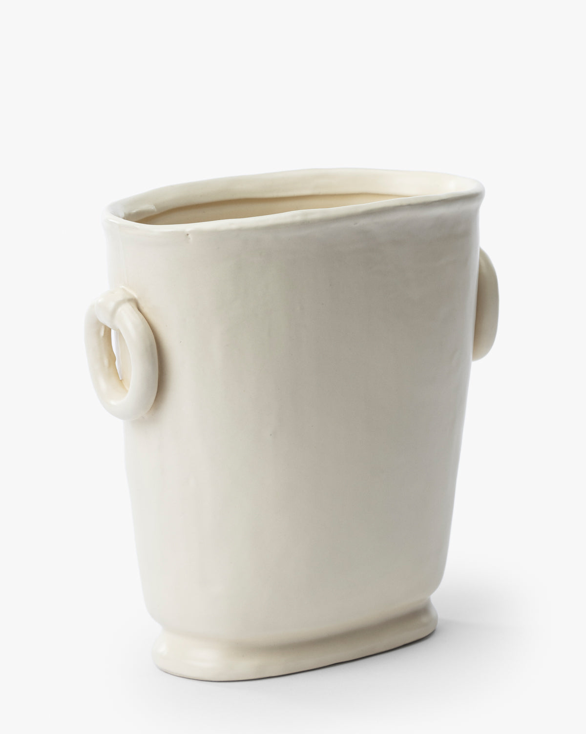 Powell Ceramic Vase - Handmade Decorative Flower Vase for Home Decor, Wedding Centerpiece & Gift Idea - Elegant Tabletop Decor for Living Room, Dining Table & Office