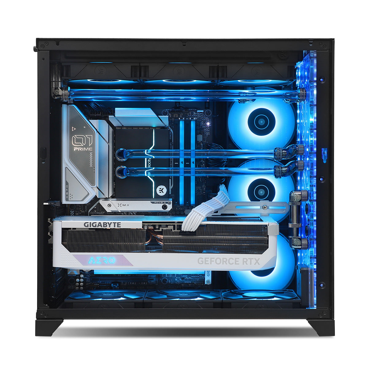 EK Fluid Conquest RTX 4080 Ryzen 9 7900X3D Gaming Desktop Computer - High Performance PC for 4K Gaming, Streaming & Content Creation