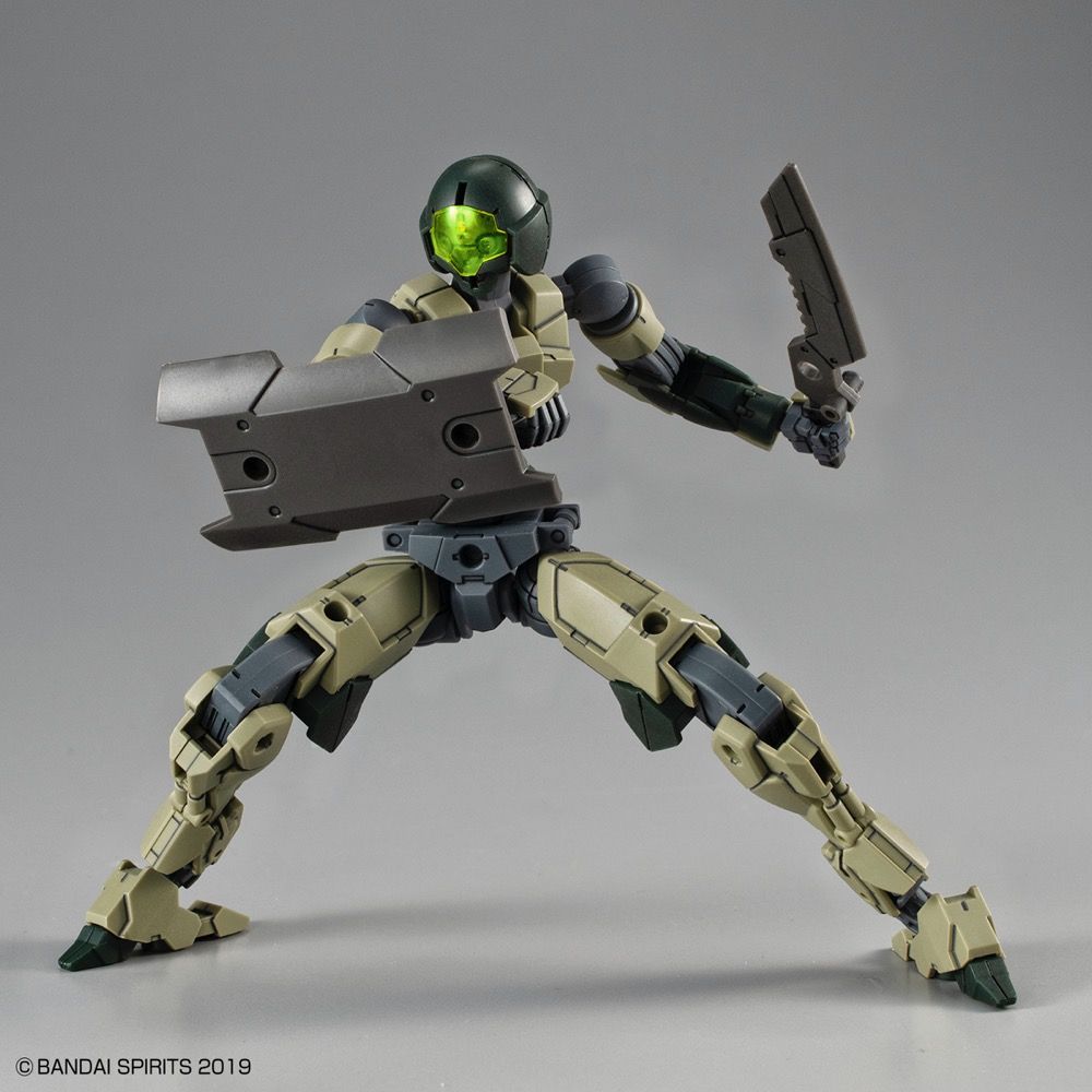 Bandai 30MM EXM-A9a Spinatio (Army Type) Plastic Model Kit - 30 Minutes Missions Customizable Robot for Wargaming & Display