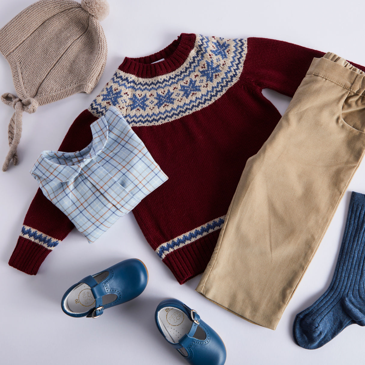 Baby Boy Outfits AW22 Collection - Trendy Winter Clothes for Newborns & Toddlers - Perfect for Holidays, Family Photos & Special Occasions
