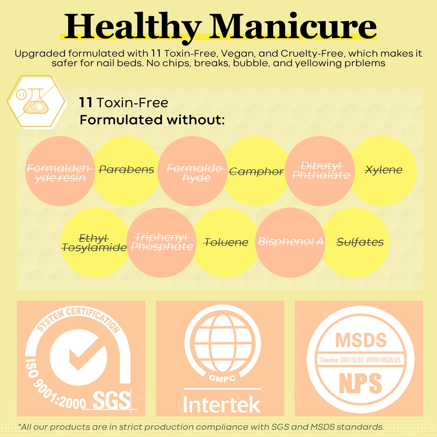 Modelones 15ml Yellow Gel Nail Polish - High Gloss UV/LED Soak Off Gel for French Manicure, Fall Nail Art | Salon Quality DIY Nail Kit for Women - Perfect for Home Manicures & Professional Nail Salons