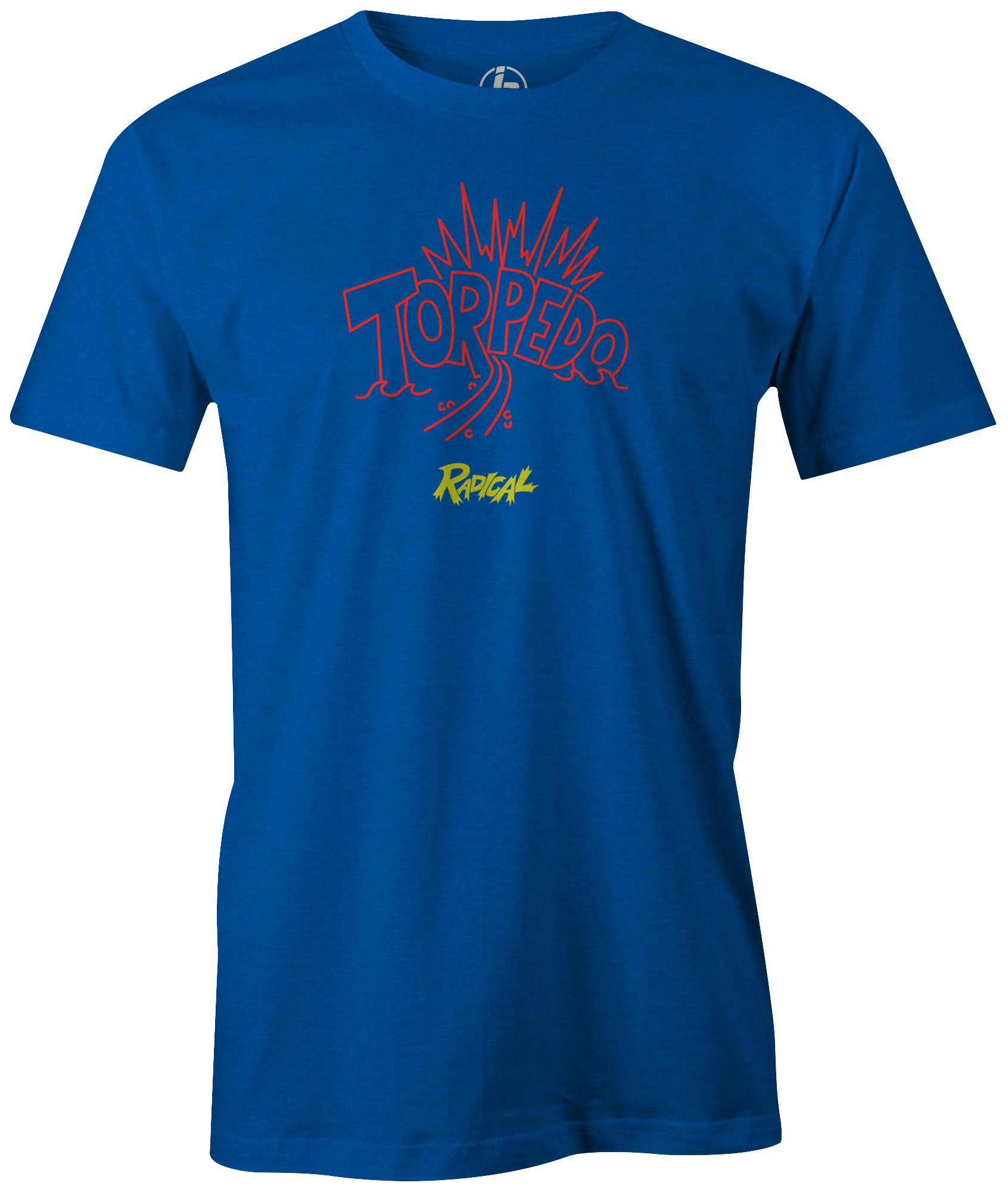 Radical Torpedo Bowling Ball Logo T-Shirt for Bowlers - Perfect for Bowling Leagues, Tournaments & Casual Wear