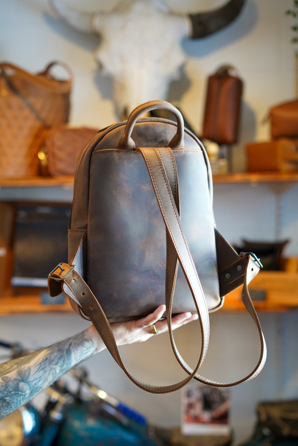 Mini Venture Backpack - Lightweight Hiking Daypack for Outdoor Adventures (Loco Gaucho Brown) - Perfect for Camping, Travel & Daily Commute