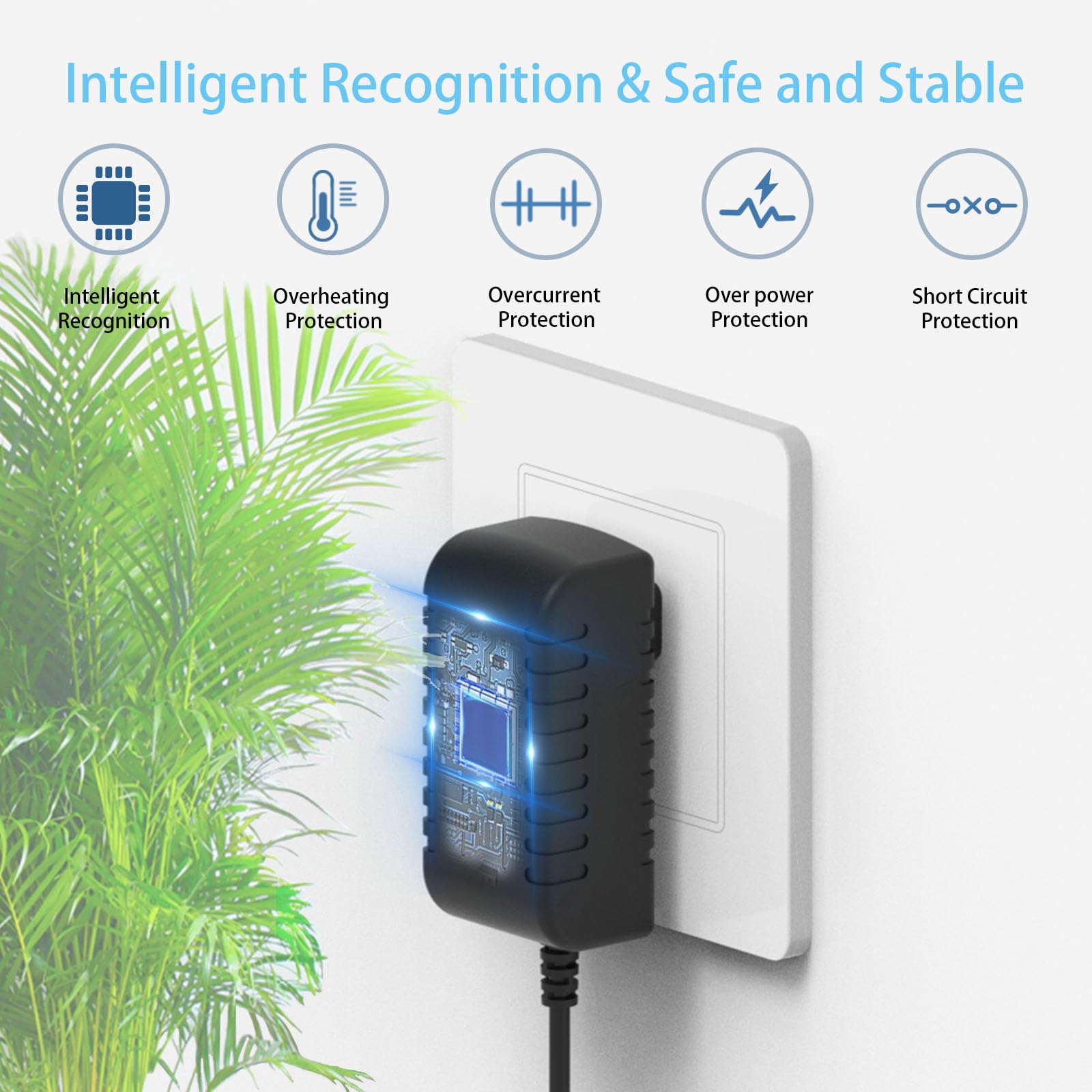 Waterpik Cordless Water Flosser Charger - 3V USB Replacement Charging Cable (5FT, Black) for WP360/WP360W/WP360C/WP400/WP440/WP440C/WP450/WP462/WP462W/WP468/WF13/WP100 Series - Perfect for Travel & Home Oral Care