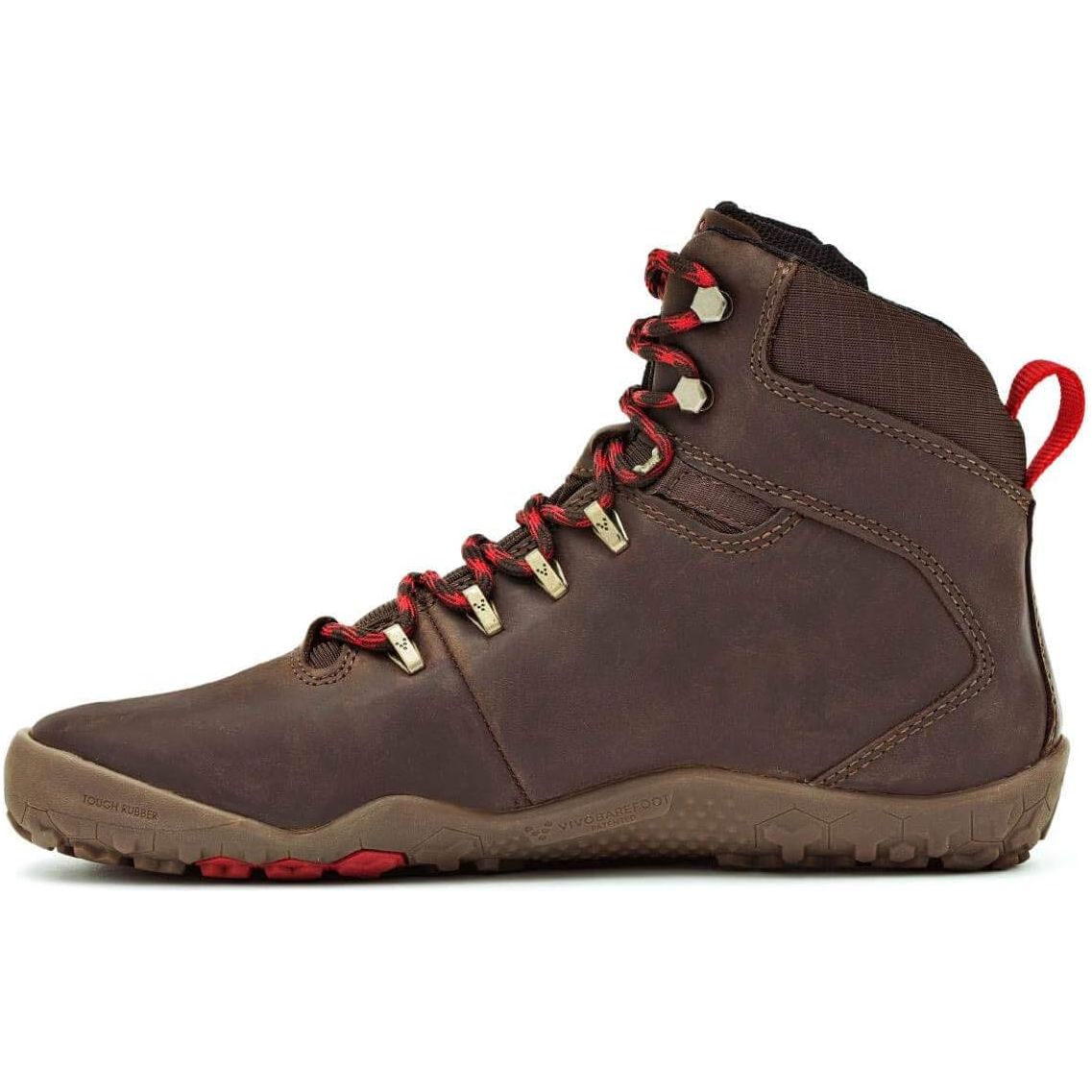 Vivobarefoot Women's Tracker FG Boot - Waterproof Hiking Shoes for Outdoor Adventures in Dark Brown | Perfect for Trail Running, Camping & Winter Walking